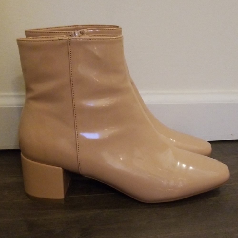 Nude Ankle Boots